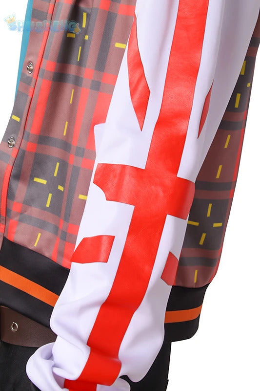 Game Guilty Gear cosplay Axl Low costumes coat, shirt, belt, pants Halloween party fashion uniform woman man Axl Low set XS-XXL