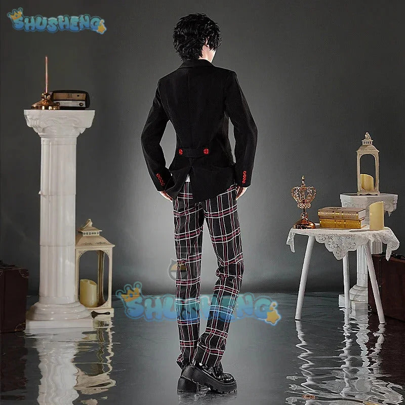 P5 Amamiya Ren Cosplay Costume Uniform Halloween Carnival Party Christmas Play Role Clothes Clothing