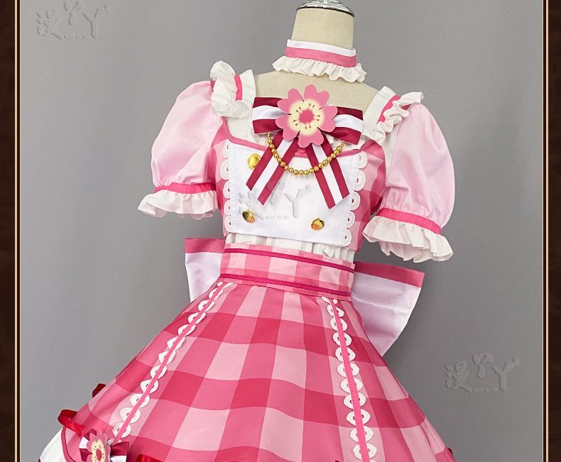 Anime Aikatsu Hoshimiya Ichigo Cosplay Costume Uniform Halloween Party for Women Men Carnival Props