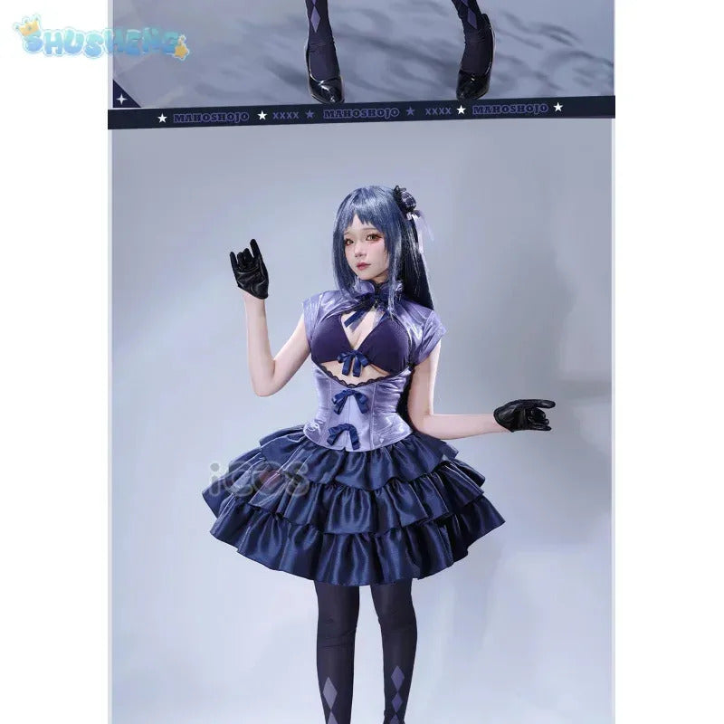 Kagari Hibana The Magical Girl and the Evil Lieutenant Used to Be Archenemies Cosplay Costume Halloween Woman Sweet Lolita Set