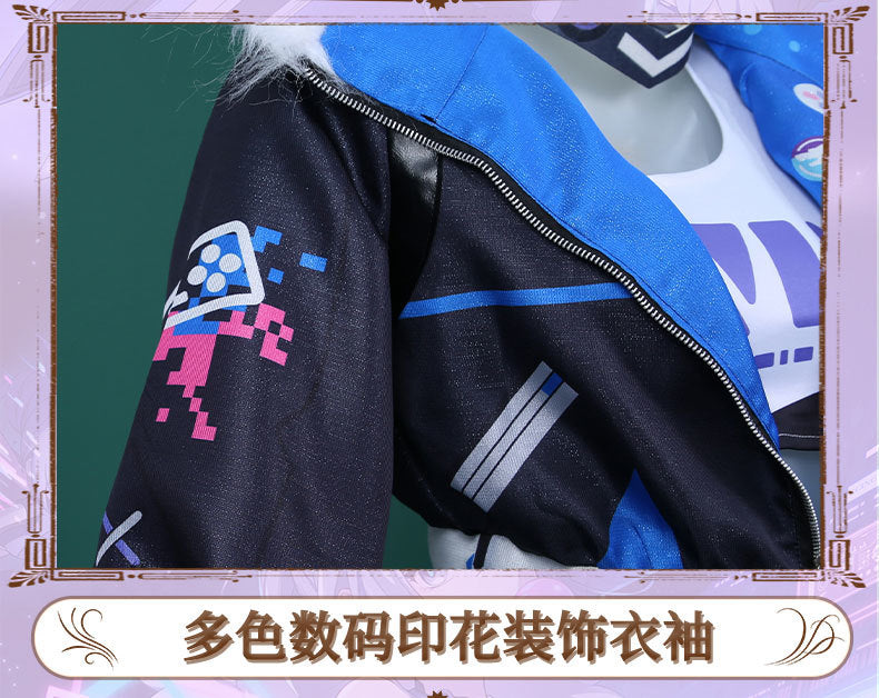 Silver Wolf Cosplay Costume Honkai Star Rail Carnival Uniform Anime Halloween Costumes Women Game