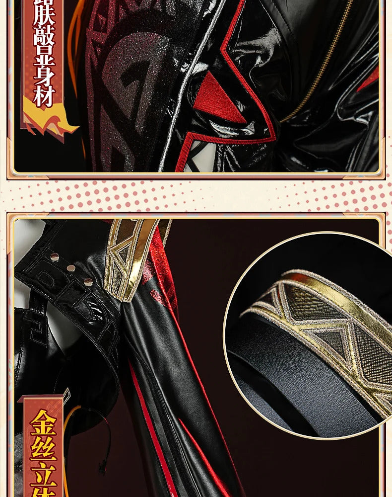 Shusheng Genshin Impact Mavuika Pyro Archon Cosplay Costume Cos Game Anime Party Uniform Hallowen Play Role Clothes Clothing