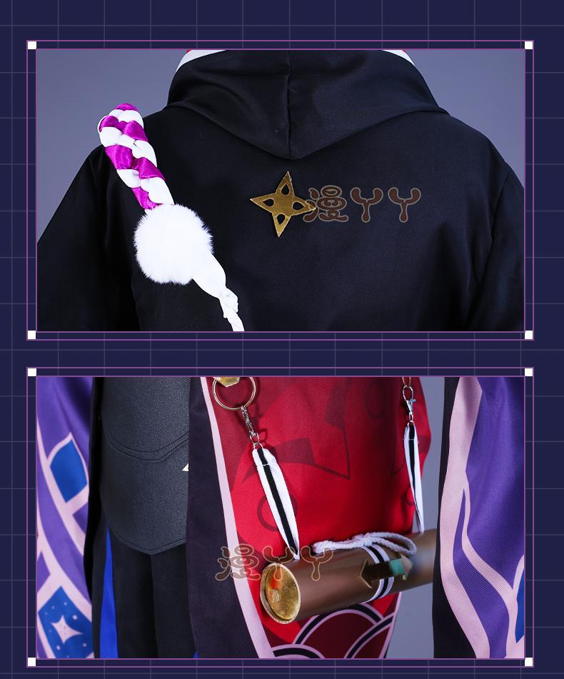 Wanderer Balladeer Cosplay Genshin Impact Scaramouche Cosplay Costume Outfits Sets Game Genshin Impact Christmas Cosplay Costume