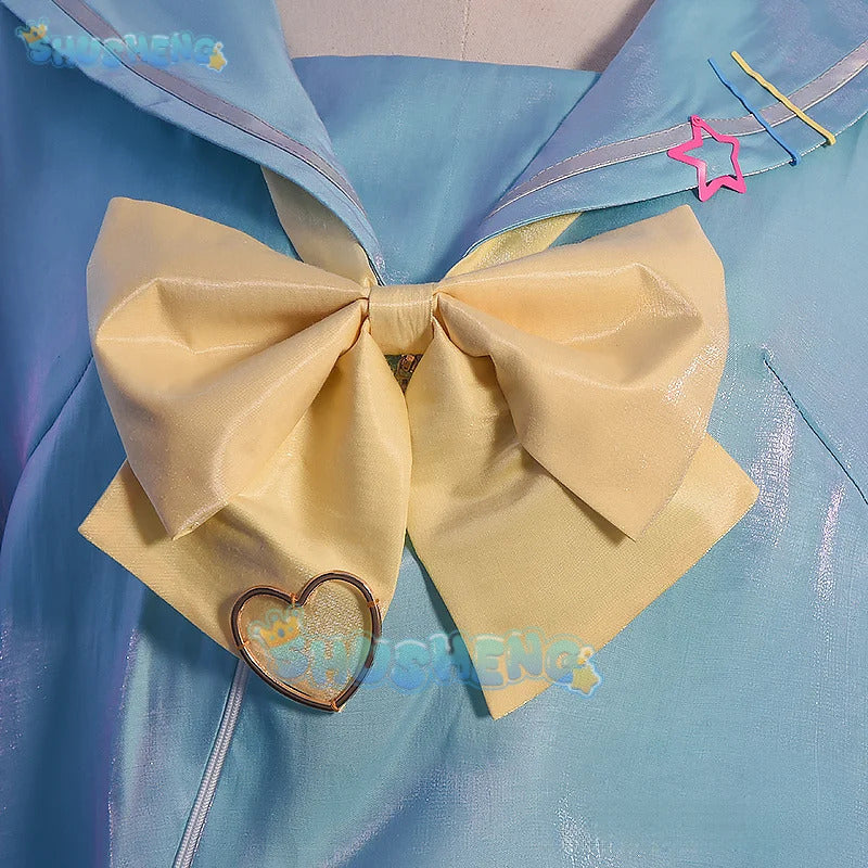 NEEDY GIRL OVERDOSE Rain Cosplay Costume Uniform Halloween Carnival Party Christmas Play Role Clothes Clothing for Women