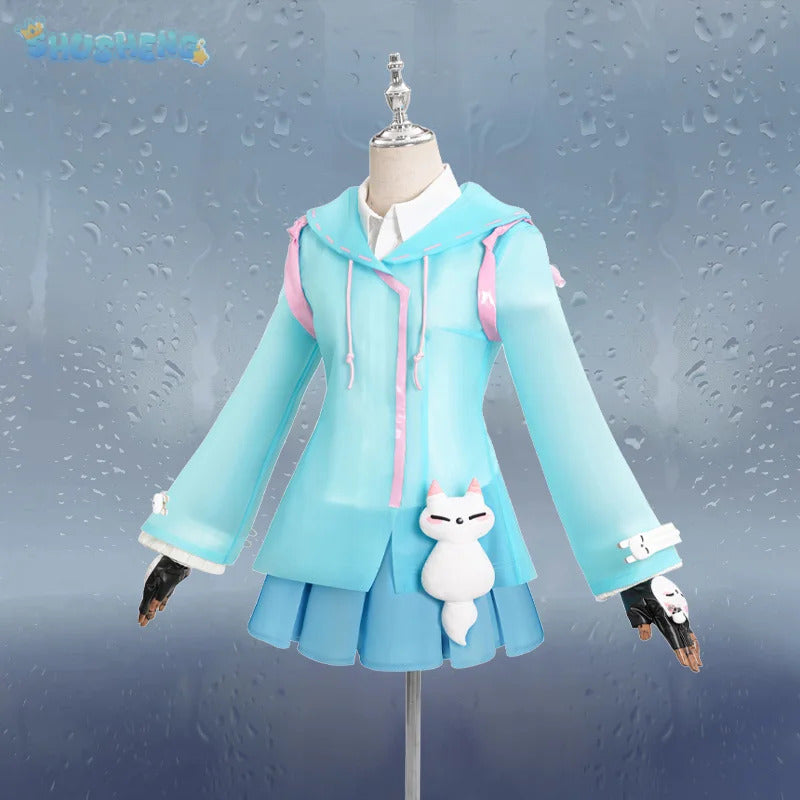 Kiriko OVERWATCH2 Cosplay OW2 Dancing lightly in the rain Costume Halloween Sweet Dress Coat Prop Uniform New Woman Man Set