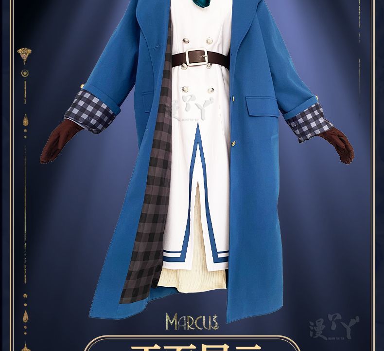 Reverse:1999 Marcus Cosplay Costume Cos Game Anime Party Uniform Hallowen Play Role Clothes Clothing Dress