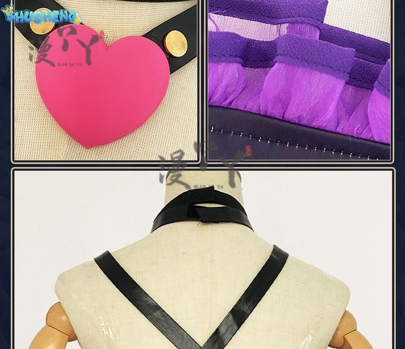 Game Honor of Kings Cos ShaoSiyuan Cosplay Costume Wig wide sleeves Sexy slim women Halloween