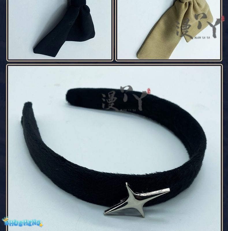 Arknights Amiya Cosplay Costume Set Dress Ear Headband White Navy Games Anime Costumized Outfit for Women