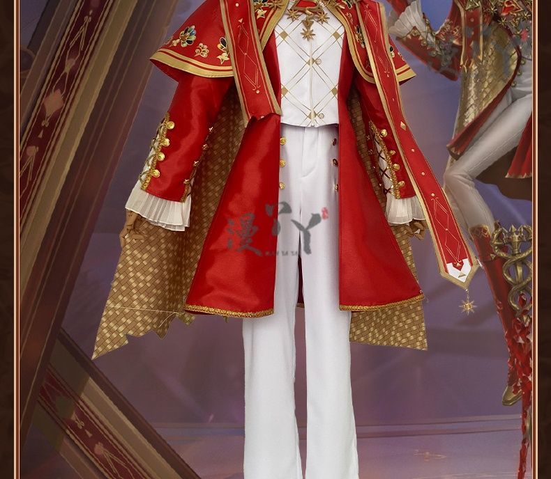 Identity V Ithaqua Philosopher's Stone 33rd Season Game Suit Handsome Cosplay Costume Halloween Party Role Play Outfit