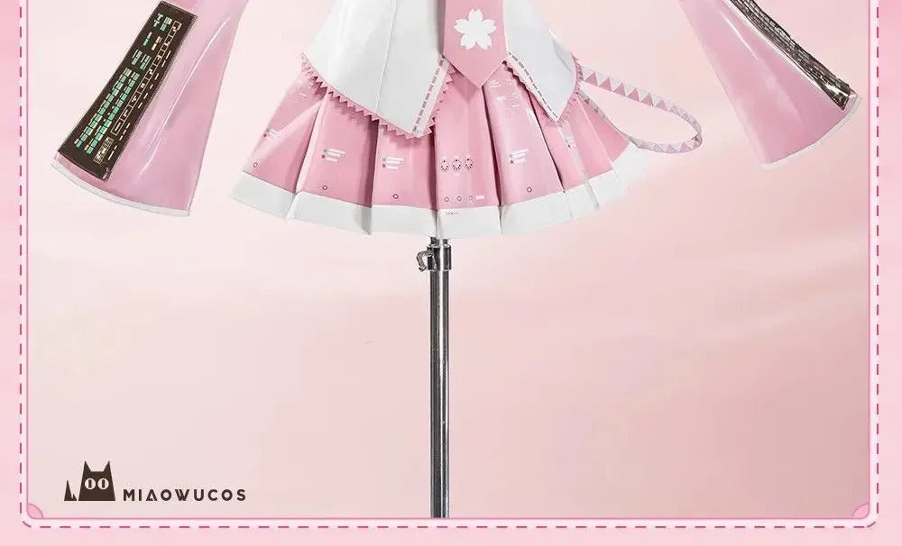 Miku Cosplay Costume Sakura Future Uniform Halloween Carnival Party Christmas Play Role Clothes Clothing for Women