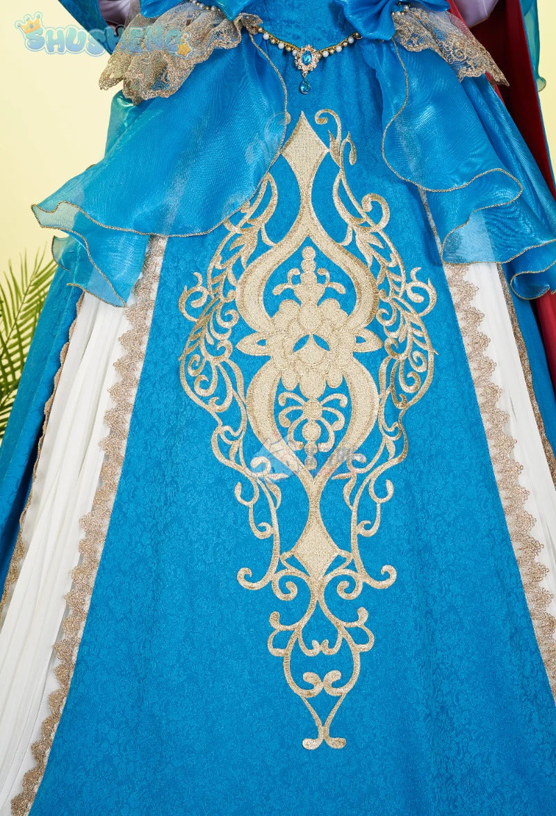Zelda Cosplay Costume Halloween party wig Elf ears Accessories gorgeous cute Lolita dress Zelda princess Woman set