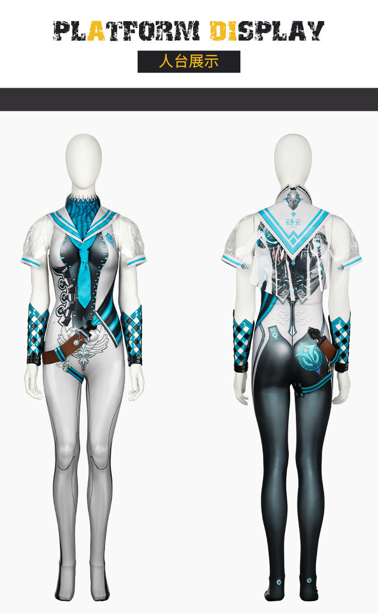 Eve Cosplay Costume Game Stellar Blade Bodysuit Cosplay Women Game Costume Eve Cosplay Halloween