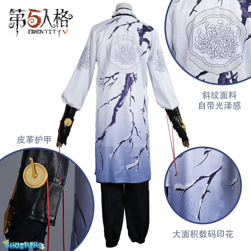 Identity V Ada Mesmer Psychologist And Emil Patient West Lake Linkage Game Suit Elegant Cosplay Costume Halloween Party Outfit Women