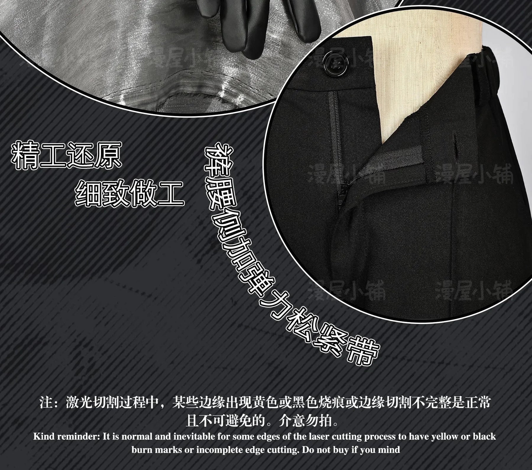 Arknights Aefanyl Logos Cosplay Costume Uniform Earrings Ears Rhodes Island Elite Operator Halloween Party Women Men