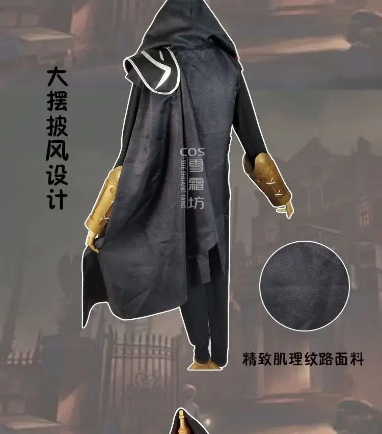 Anime Game Identity ⅤNaib Subedar Mercenary Cosplay Costume Uniform Halloween Carnival Party Christmas Play Role Clothes Suit