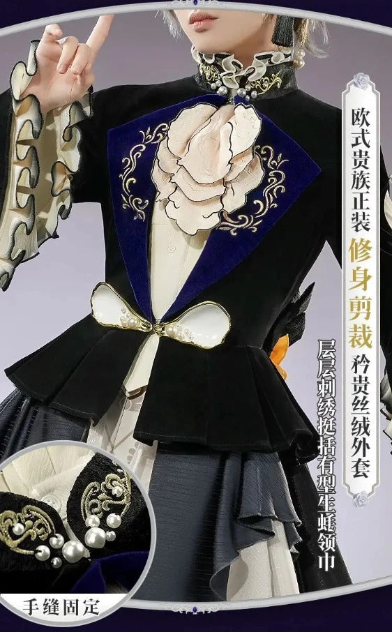 Anime Black Butler Ciel Phantomhive Gown Cosplay Costume Party Carnival Gorgeous Dress Accessories Prop Fashion Men Women Set