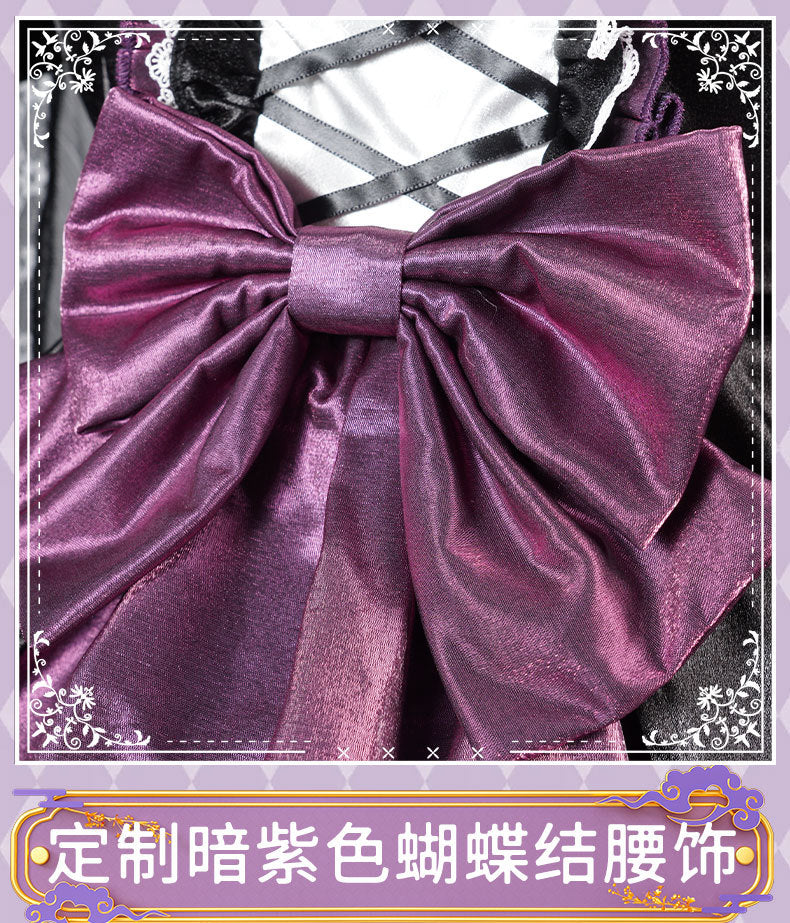 Akemi Homura Black Dress Anime Puella Magi Madoka Magica Cosplay Costume Lolita Dress Party Suit Halloween Uniform