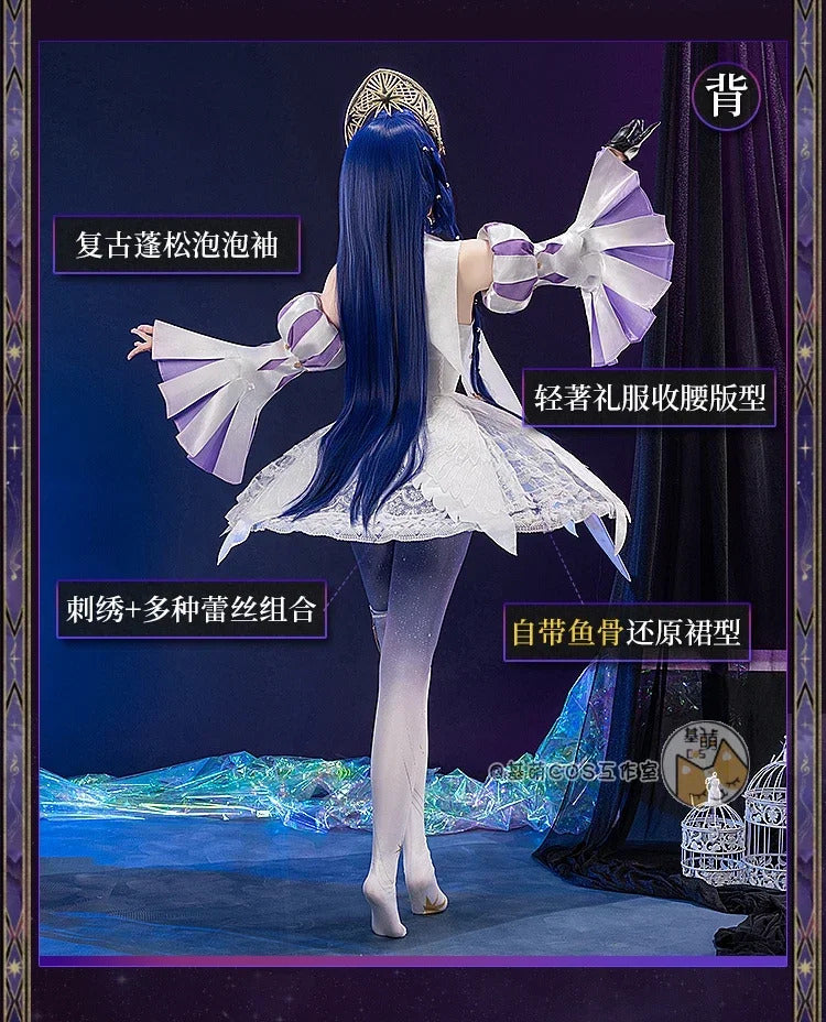 Shusheng Reverse:1999 Voyager Cosplay Costume Uniform Halloween Carnival Party Christmas Play Role Clothes Clothing
