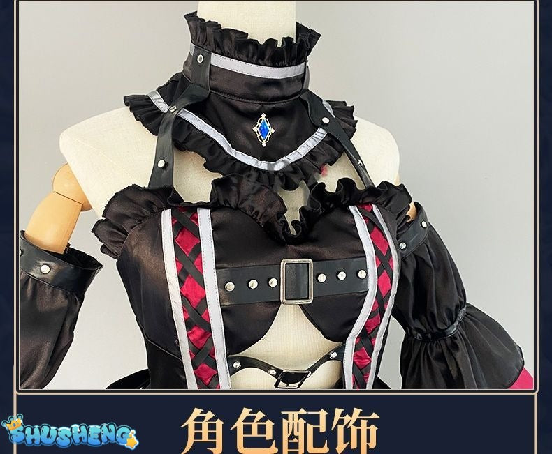 Game Dead and Bloomed in the Mansion Devil Cosplay Costume Lolita Dress Halloween Carnival Uniform Anime Clothing Party Suit