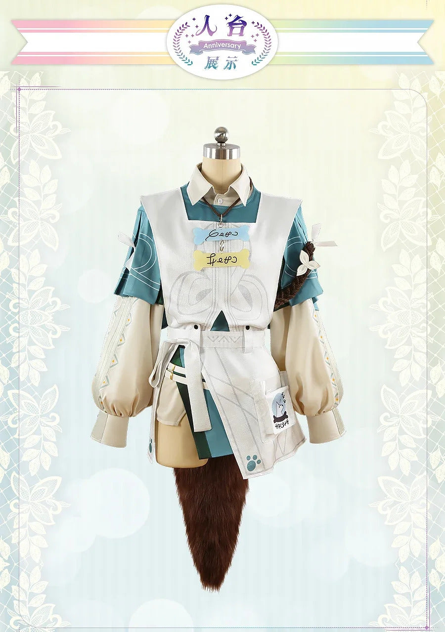 Nu: Carnival Garu Nurse Cosplay Costume Uniform Halloween Carnival Party Christmas Play Role Clothes Clothing Shusheng