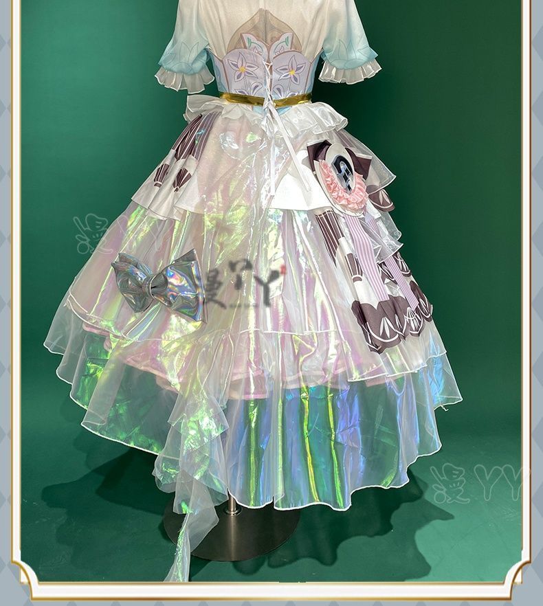 Dolia Cosplay Costume Game Honor of Kings Doria Costume Uniform Dress Headgear Set Duo Liya Role Play Clothing Women Dress