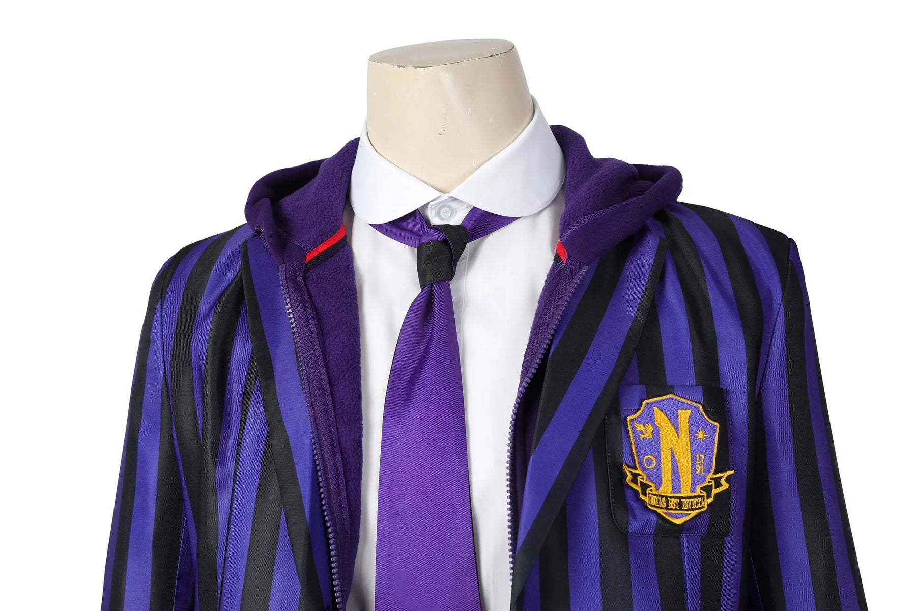 Wednesday 2 Xavier Thorpe Ajax Petropolus Cosplay Costume Nevermore Academy Uniform Halloween Carnival Party Christmas Play Role