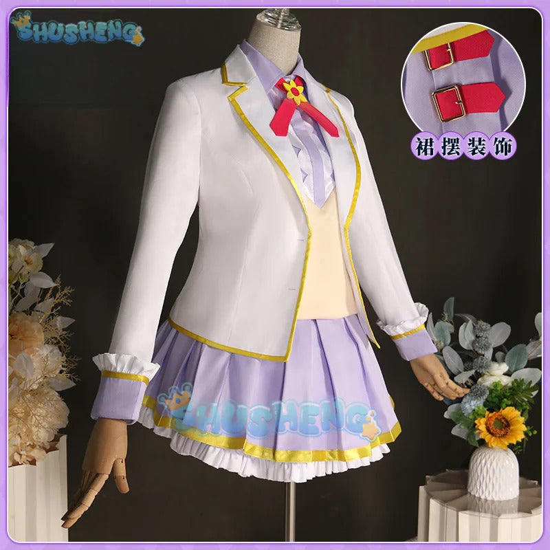Aikatsu! Series Venus Ark Cosplay Costume School Uniform Halloween Carnival Party Christmas Play Role Clothes Clothing for Women