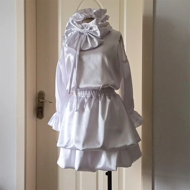 Shusheng-N Anime Alien Stage Sua Cosplay childhood Costume Halloween Carnival Sweet Woman Dress Sua Uniform Set