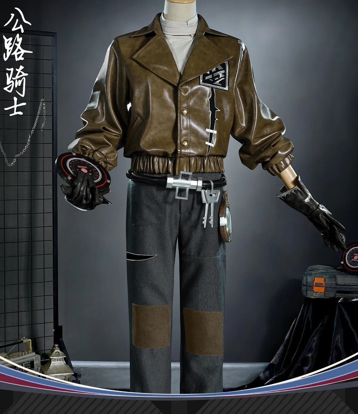 Identity Ⅴ Prospector Highway Knight Cosplay Costume Uniform Halloween Carnival Party Christmas Play Role Clothes Clothing