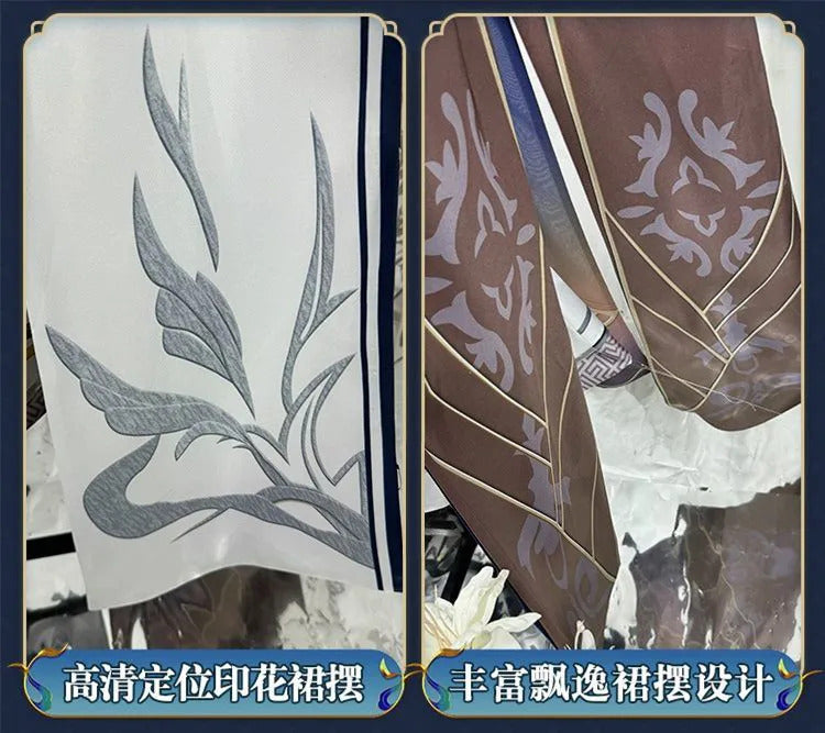 Shusheng Zayne Cosplay Game Love And Deepspace Costume Fashion Gentlemanly Uniforms Men Halloween Party Role Play Clothing
