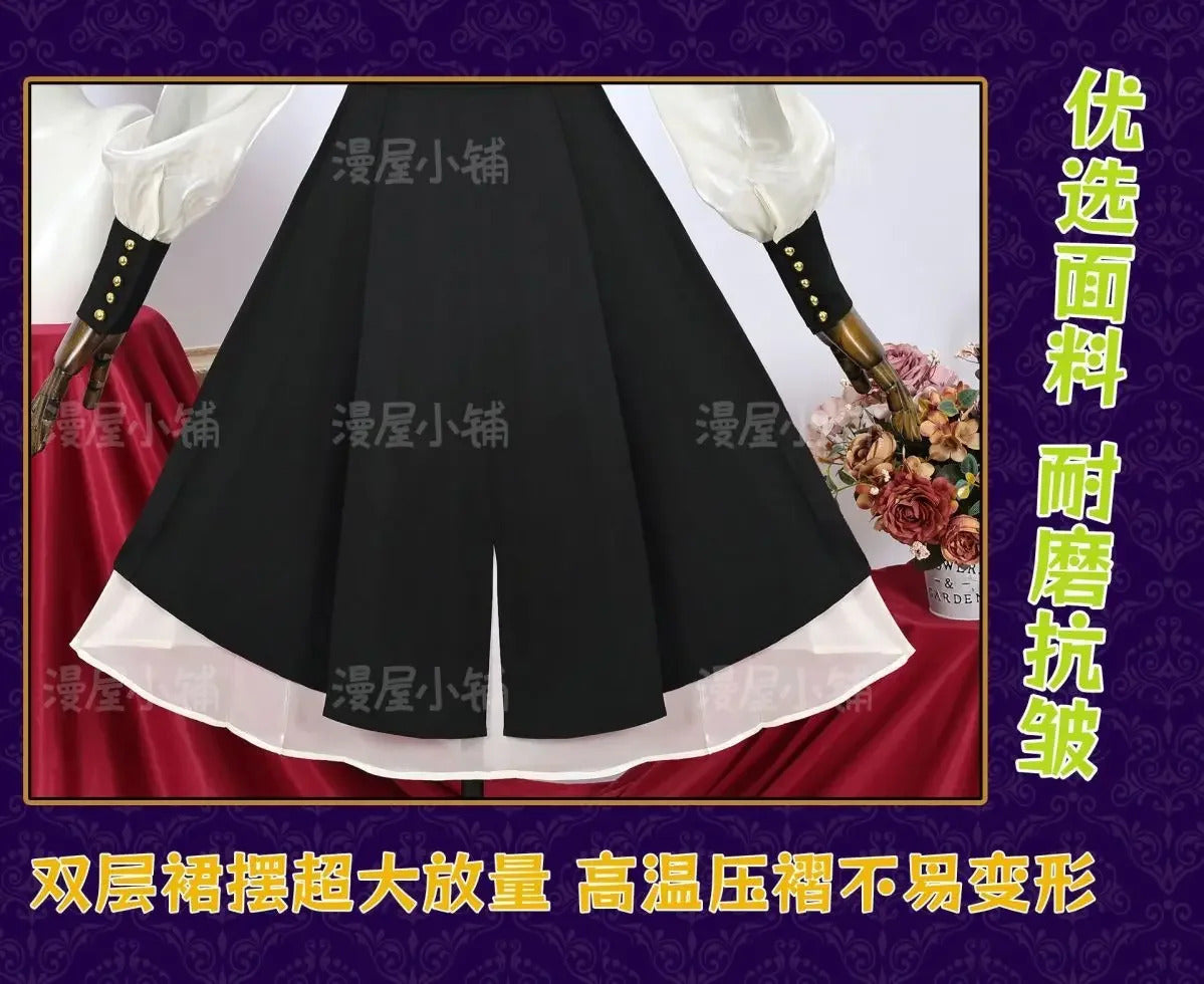 BanG Dream Ave Mujica Mortis Wakaba Mutsumi Cosplay Costume Uniform Halloween Carnival Party Christmas Play Role Clothing