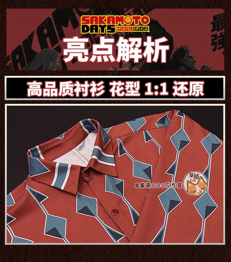 Nagumo Cosplay Costume  Anime Sakamoto Days Uniform Halloween Carnival Party Christmas Play Role Clothes Clothing for Women