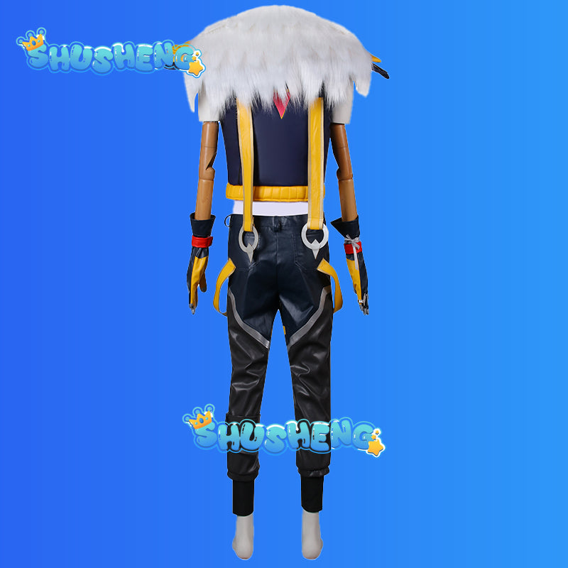 Game LOL HEARTSTEEL Sett Cosplay Costume LOL Adult Men Roleplay Fantasia Outfits Male Sett Uniform Halloween Full Set