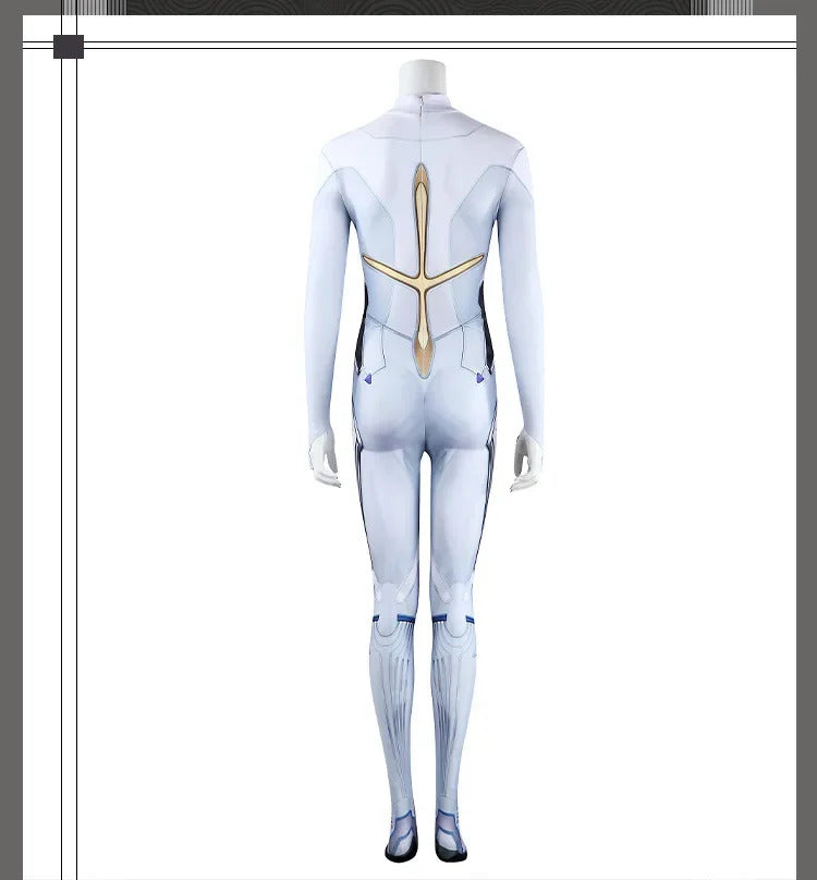 Shusheng-R Superhero Dagger Tandy Bowen Cosplay Rivals Costume Halloween Women's Fantasia jumpsuit outerwear shoes set fashionable uniform
