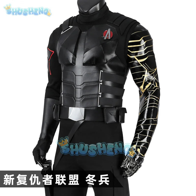 Thunderbolts Winter Soldier Bucky Cosplay Costume Uniform Halloween Carnival Party Christmas Play Role Clothes Clothing