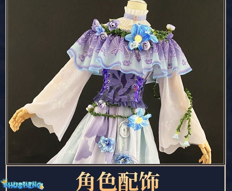 Game Identity V Entomologist Cosplay Costume Melly Plinius Cosplay Dress Fancy Party Suit Halloween Uniform Clothing Custom Made