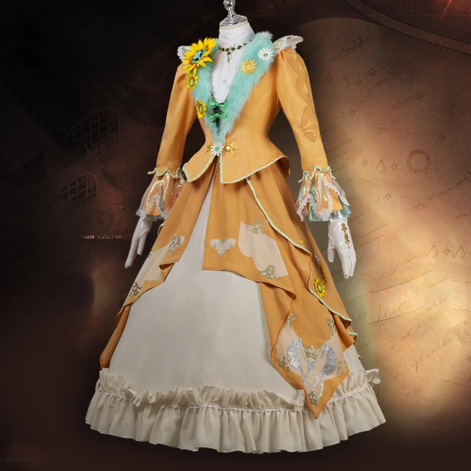 Shusheng-R Identity Ⅴ Cosplay Alice de Ross Reporter Holmes, Miss Watson Costume Halloween Party Fashion Uniform Accessories Prop New Set