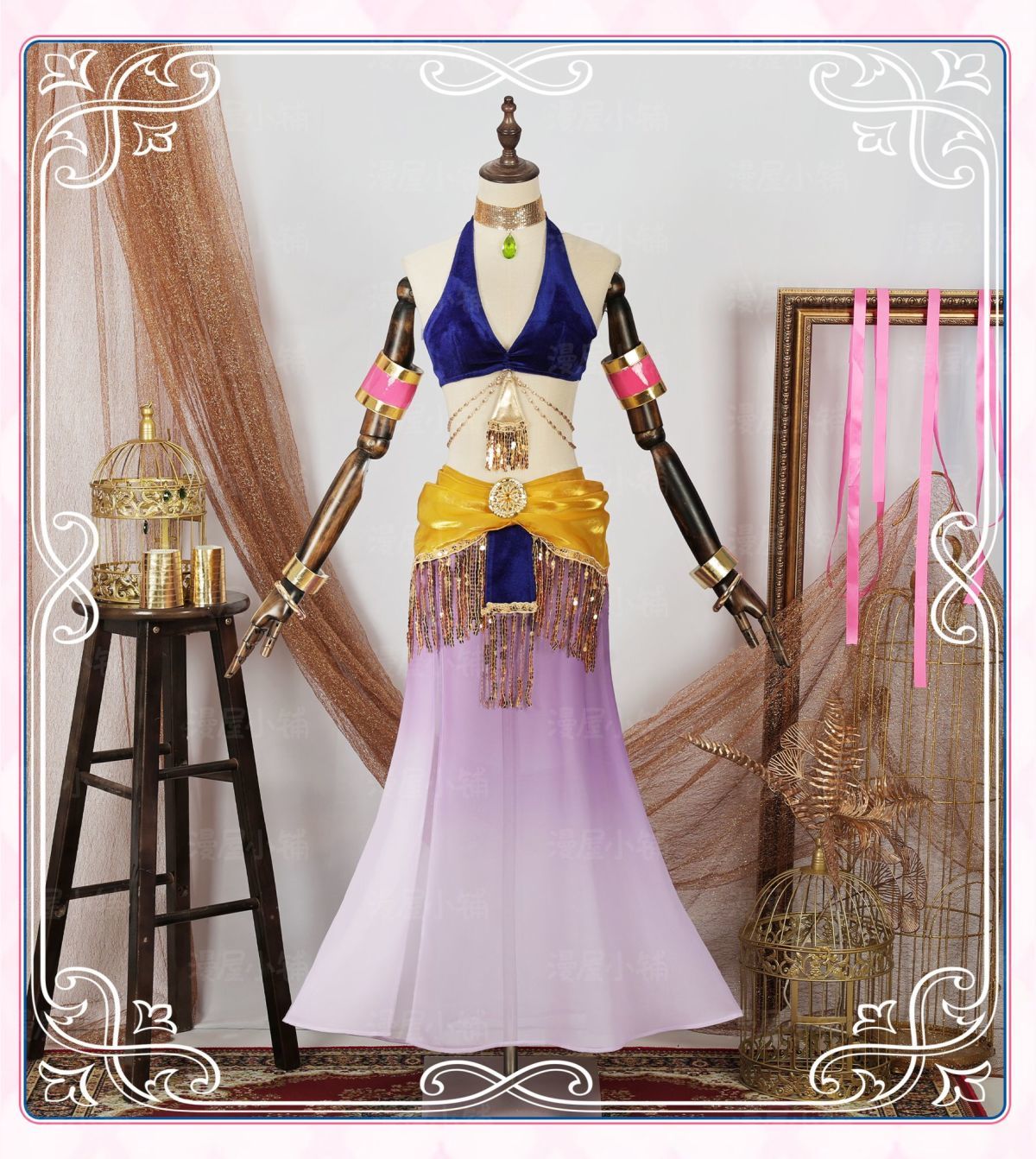 Anime Shugo Chara! Cosplay Tsukiyomi Utau Cosplay Doujin Costume Wig Women Tsukiyomi Utau Cosplay Dancer Sexy Dress