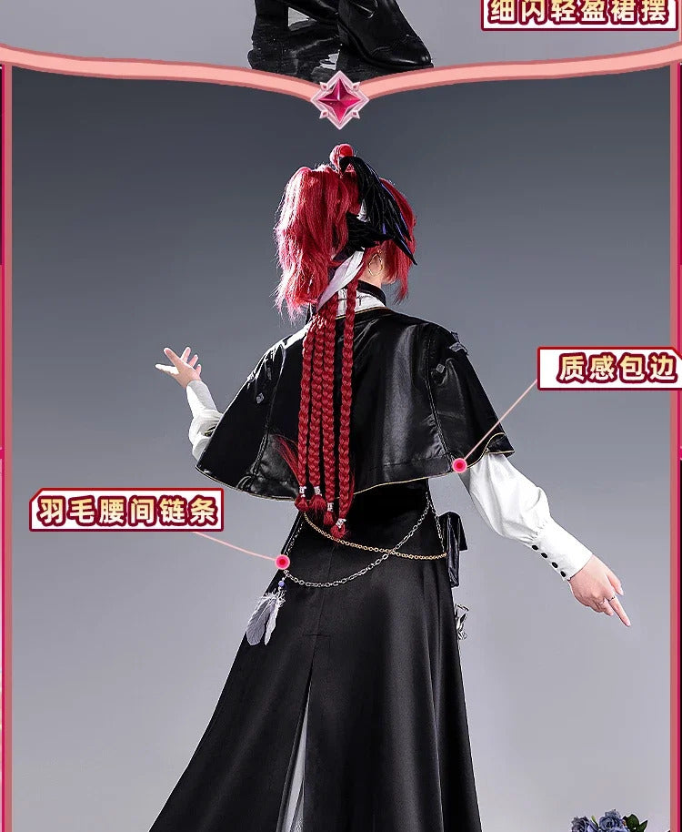 Arknights Gracebearer Cosplay Costume Feathered Serpent Sister Uniform Halloween Carnival Party Christmas Play Role Clothing