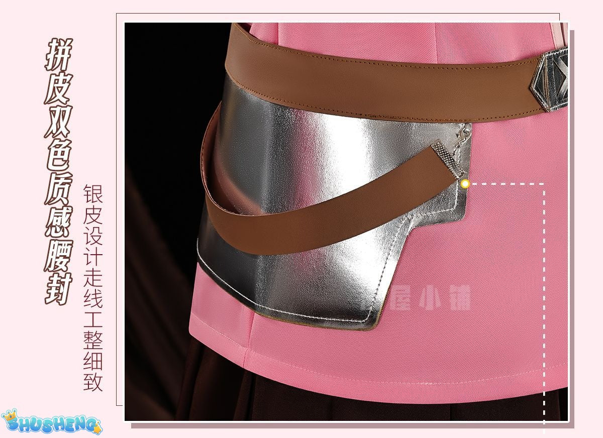 Anime Sword Art Online: Progressive - Scherzo of Deep Night Asuna Yuuki Cosplay Costumes Outfit Halloween Outfits