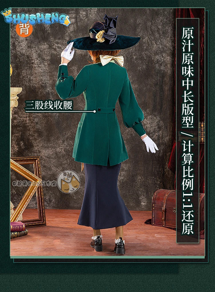 Reverse:1999 Kakania Doctor Game Suit Gorgeous Uniform Cosplay Costume Halloween Party Role Play Outfit Women S-3XL