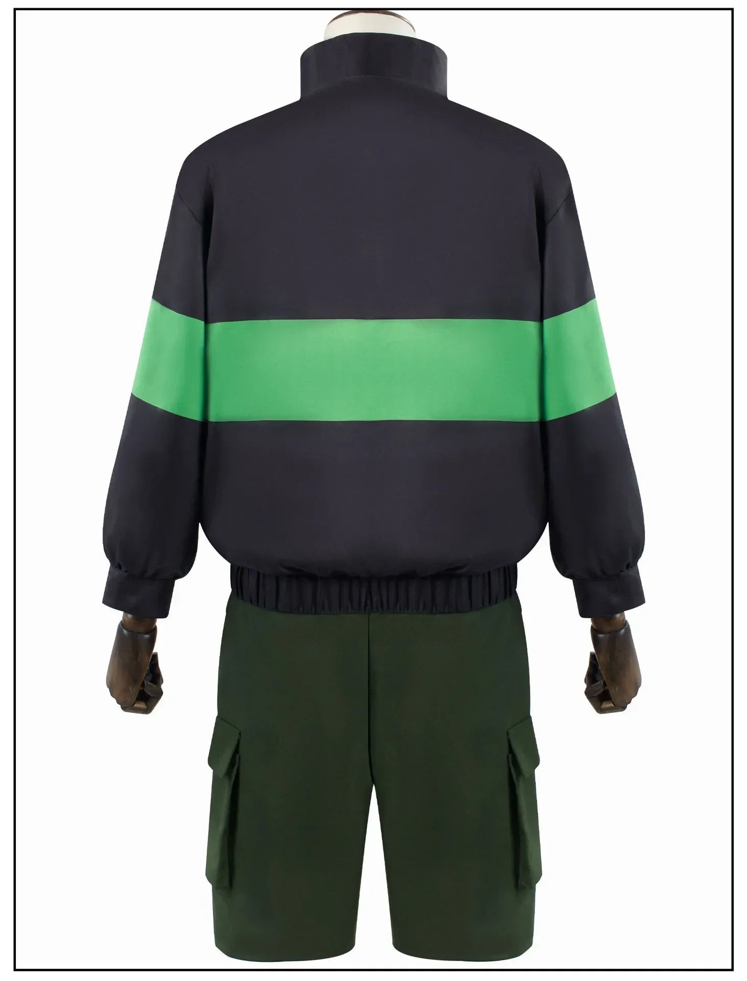 Anime Sakamoto Days Heisuke Mashimo Cosplay Costume Black Green Jacket Pants Halloween Party for Women Men Props Carnival