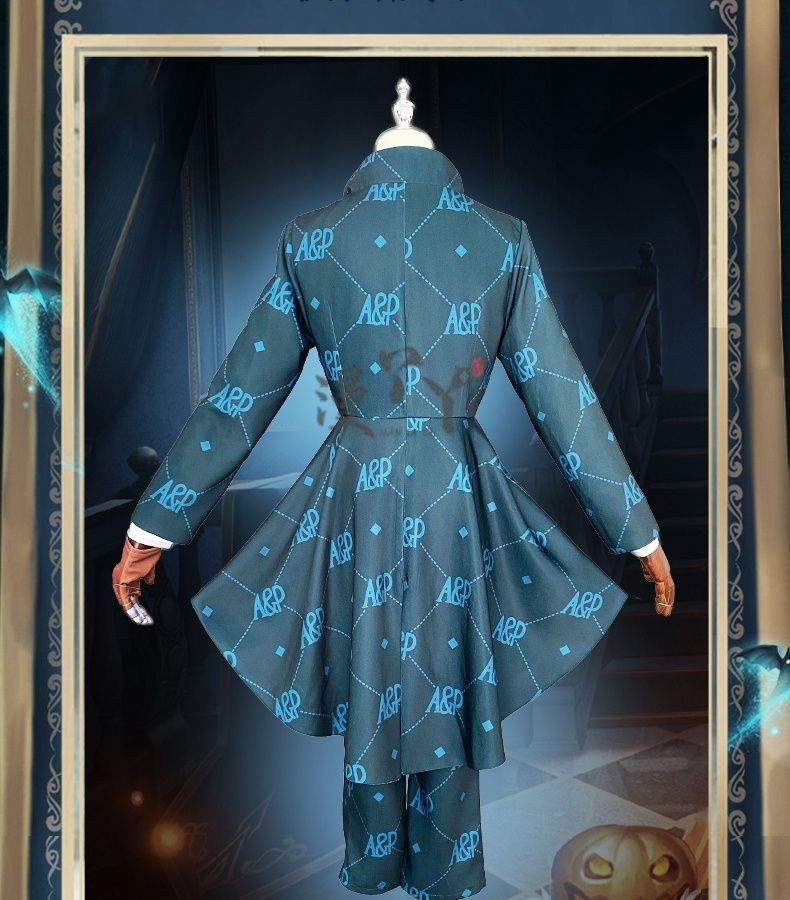 Emma Woods Gardener Cosplay Costume Game Identity Ⅴ Theater Host Halloween Carnival Uniform Anime Clothing Party Suit