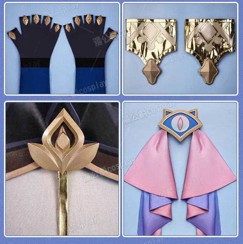 Cipher Cosplay Costume Game Honkai:Star Rail Uniform Halloween Carnival Party Christmas Play Role Clothes Clothing for Women