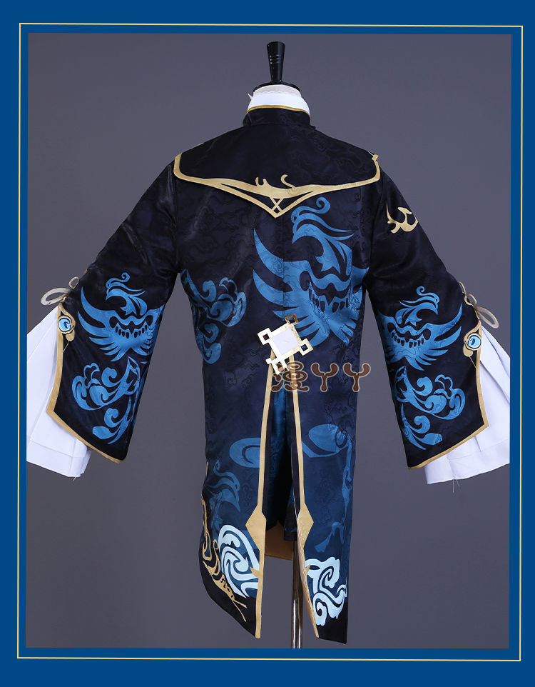 Xingqiu Cosplay Game Genshin Impact Cosplay Costume Xing Qiu Genshin Impact Cosplay Halloween