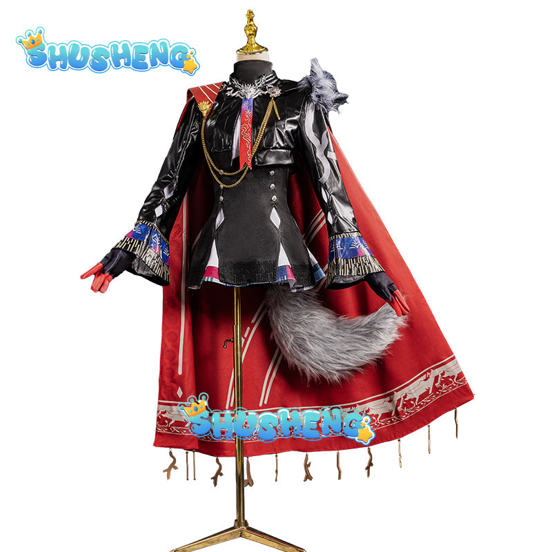 Arknights Lappland The Decadenza Women Cosplay Costume Lappland Cos Game Anime Party Uniform Hallowen Play Role Clothes Clothing
