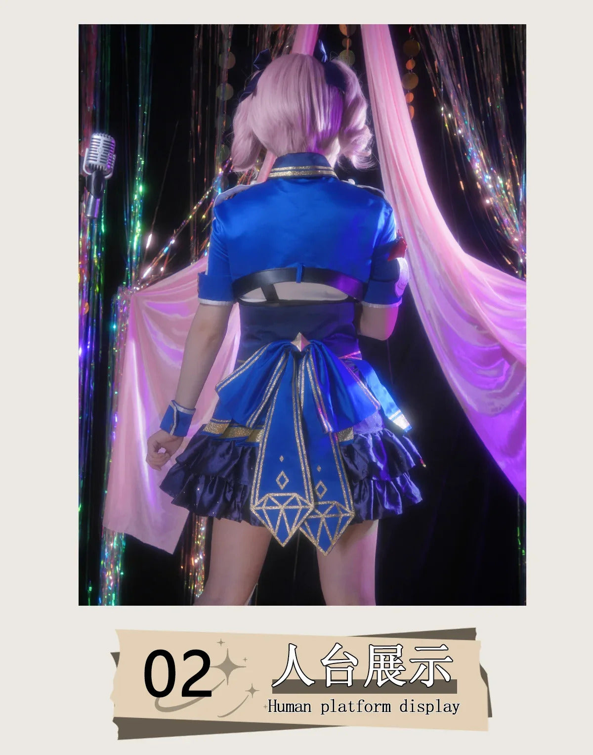 Diamond Dust Hina Rin Nana Ai Cosplay GIRLS BAND CRY gbc hina Costume Halloween Party Fashion Dress Wig Props Uniform Woman Set