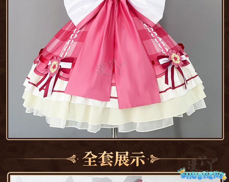 Anime Aikatsu Hoshimiya Ichigo Cosplay Costume Uniform Halloween Party for Women Men Carnival Props