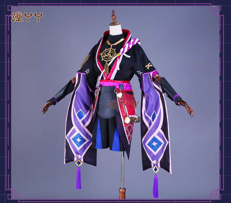 Wanderer Balladeer Cosplay Genshin Impact Scaramouche Cosplay Costume Outfits Sets Game Genshin Impact Christmas Cosplay Costume