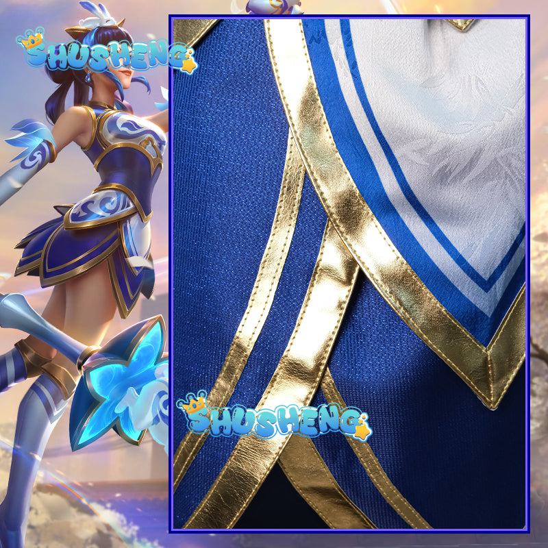 LOL Porcelain Lux Cosplay Outfits Festival Uniform Women Anime Costume Party Garment Carnival Clothes Full Sets
